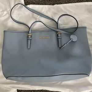 Michael Kors Jet Set Purse Blue